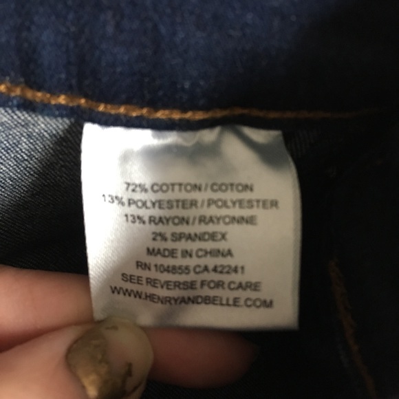 Henry & belle super skinny rustic stretch jeans - Picture 5 of 6